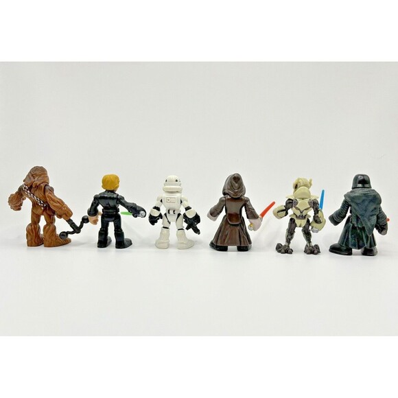 Star Wars Galactic Heroes Action Figure 2" Lot of 6 LFL Hasbro Playskool 2001 - Picture 8 of 10